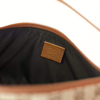 Gucci Beige Monogram Boat Bag